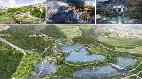 汤山废弃矿坑将变身休闲公园预计10月建成